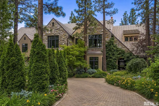 a living room with furniture fireplace and a flat screen tv