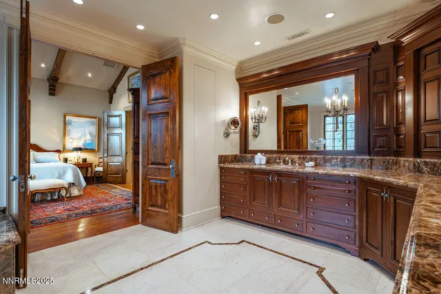 a front view of a residential apartment building with a yard