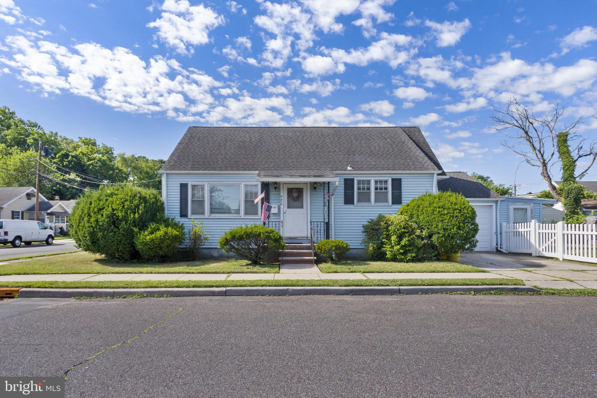 920 Barnt-Deklyn Road Hamilton, NJ 08610 - Photo 2 of 26 front view of a house with a garden
