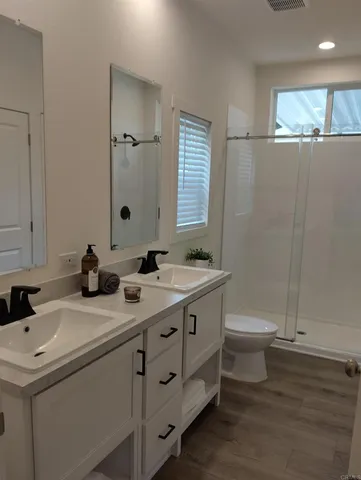 a view of closet area