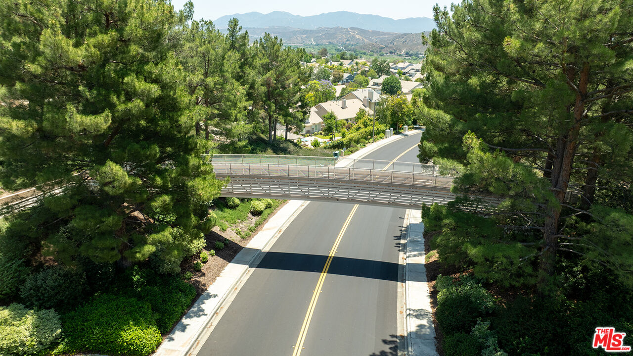 27050 Riversbridge Way Valencia, CA 91354 - Photo 29 of 37 an aerial view of house with yard