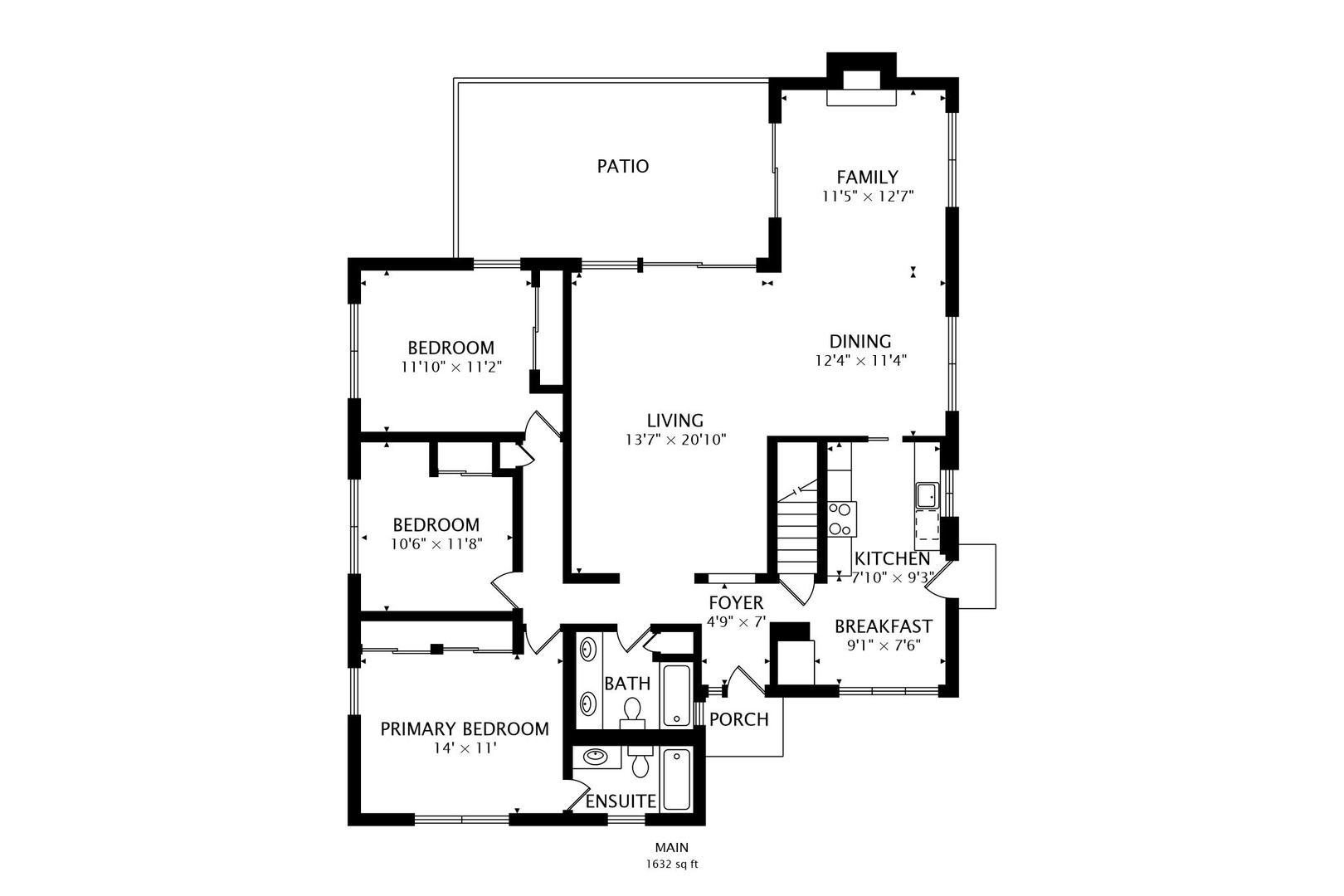 715 Lamon Avenue Wilmette, IL 60091 - Photo 53 of 54 a picture of a floor plan