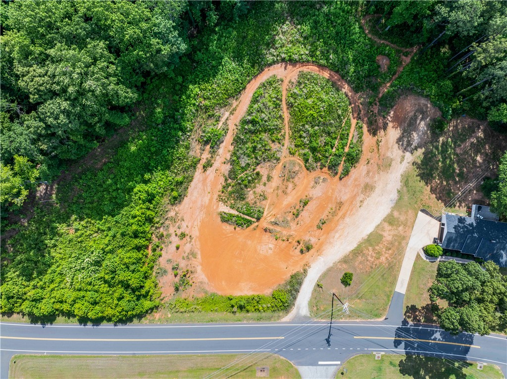 0 Brown Road Anderson, SC 29621 - Photo 7 of 9 A cleared building site awaits your vision, bordered by natural tree lines and direct road access.