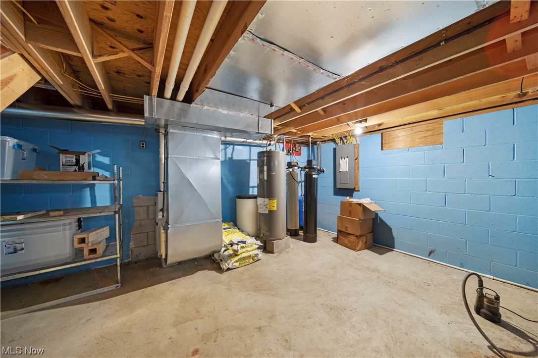 7774 Sidley Road Thompson, OH 44086 - Photo 26 of 29 Basement with new furnace (March 2023).