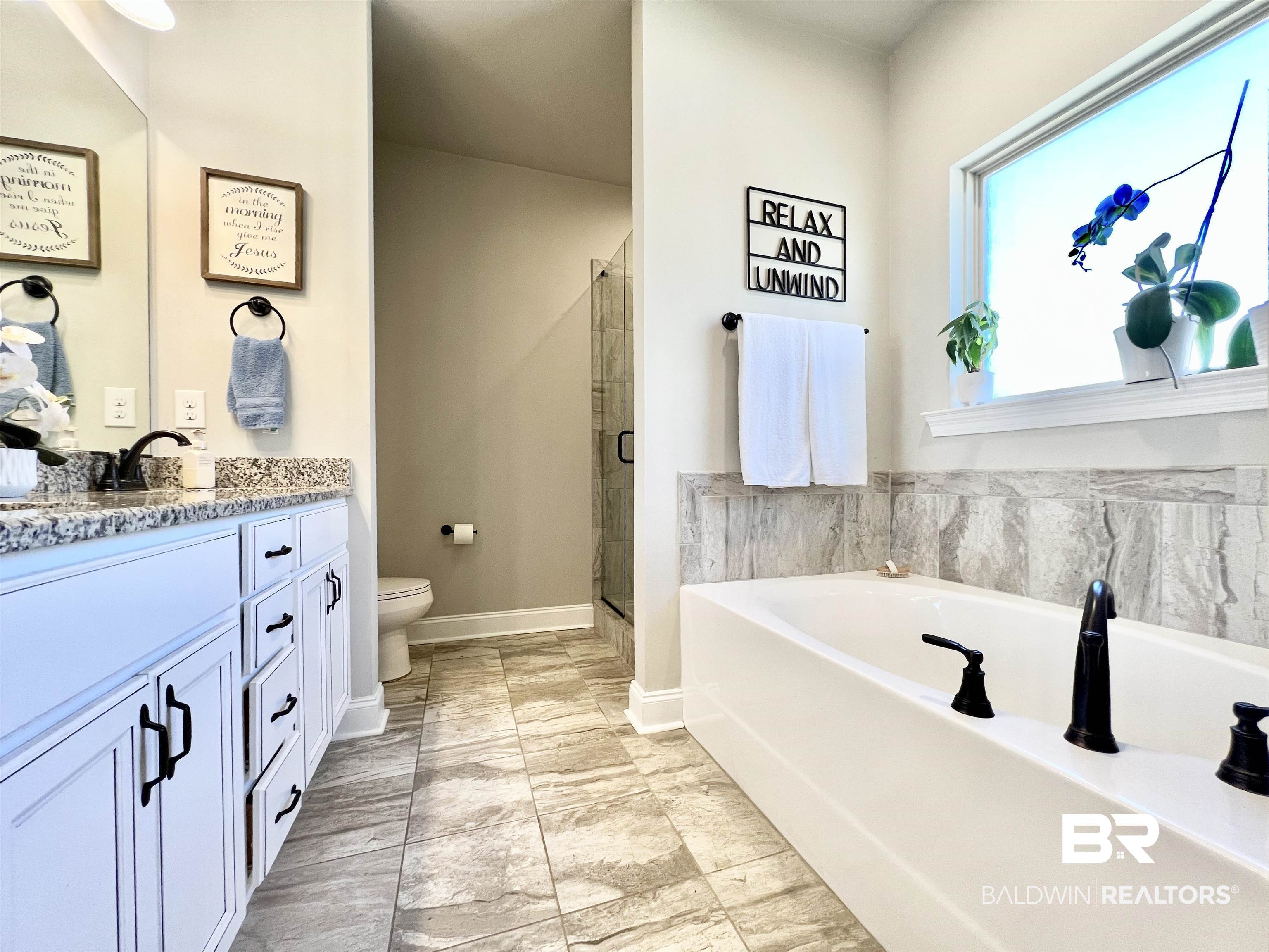 32290 Calder Court Daphne, AL 36527 - Photo 43 of 59 Full bathroom with toilet, plus walk in shower, and vanity