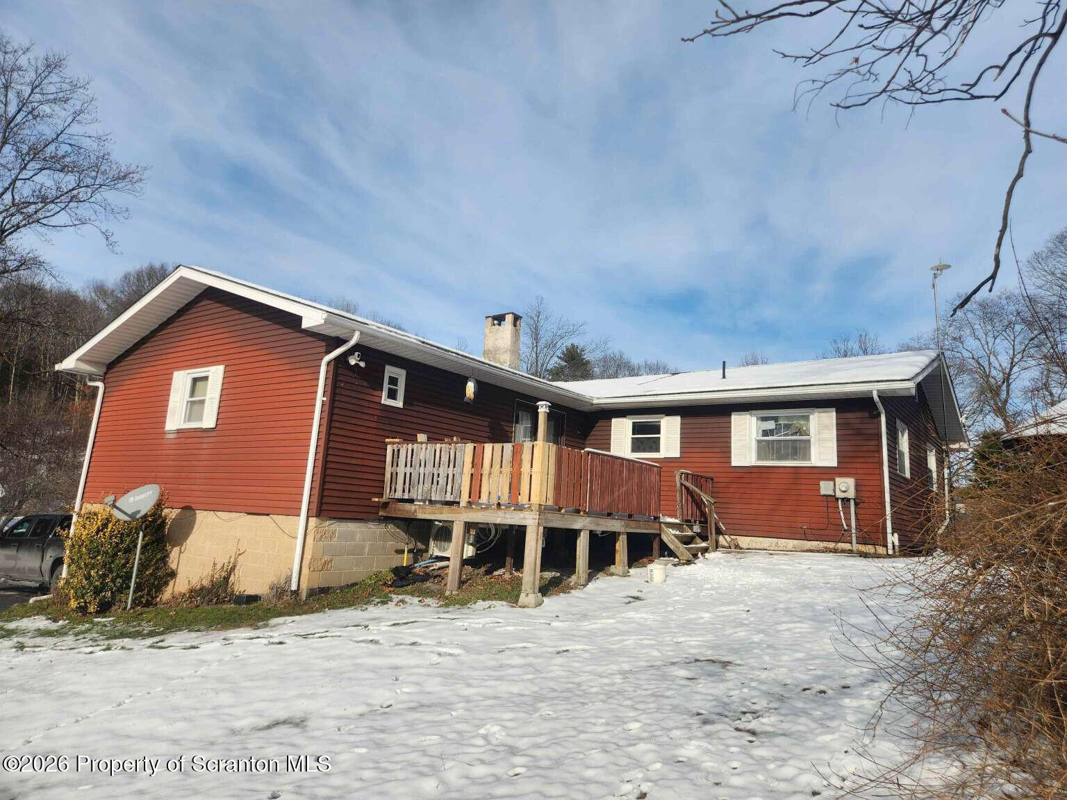 374 Country Road Falls, PA 18615 - Photo 5 of 21 a front view of a house with a yard