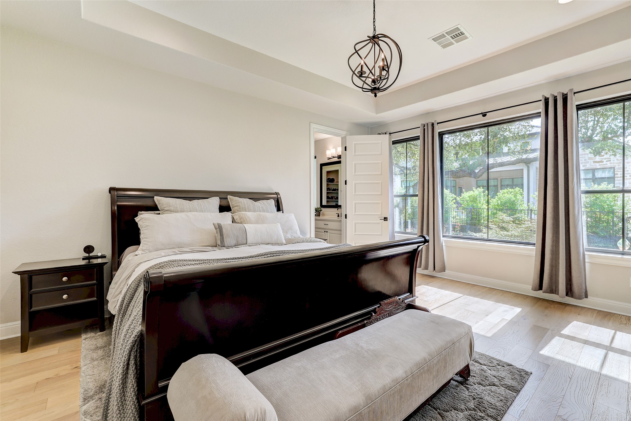 400 Flint Ridge Trail Georgetown, TX 78628 - Photo 15 of 40 Primary bedroom with multiple windows