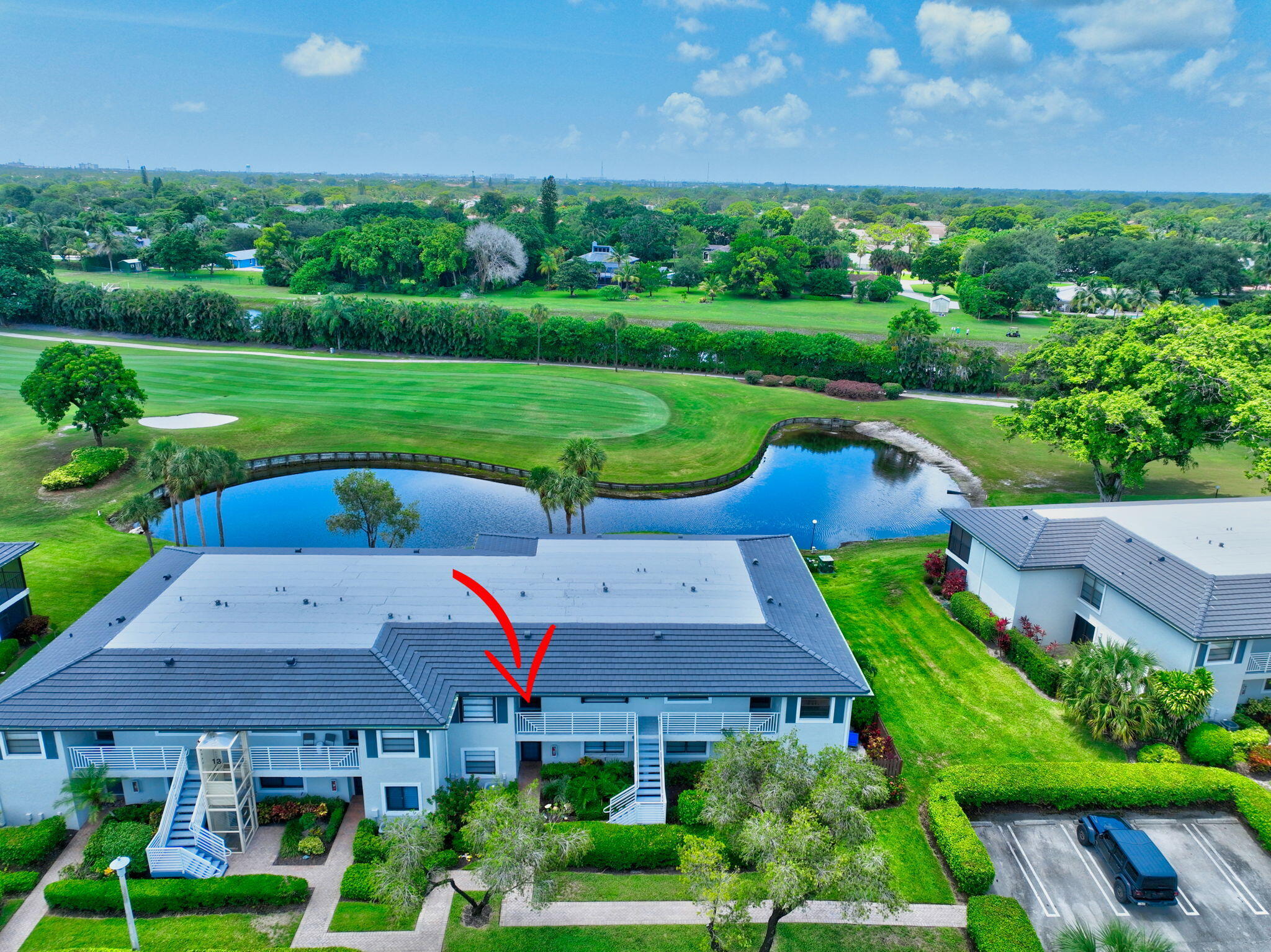 13 Southport Lane, Unit F Boynton Beach, FL 33436 - Photo 46 of 84 Aerial View