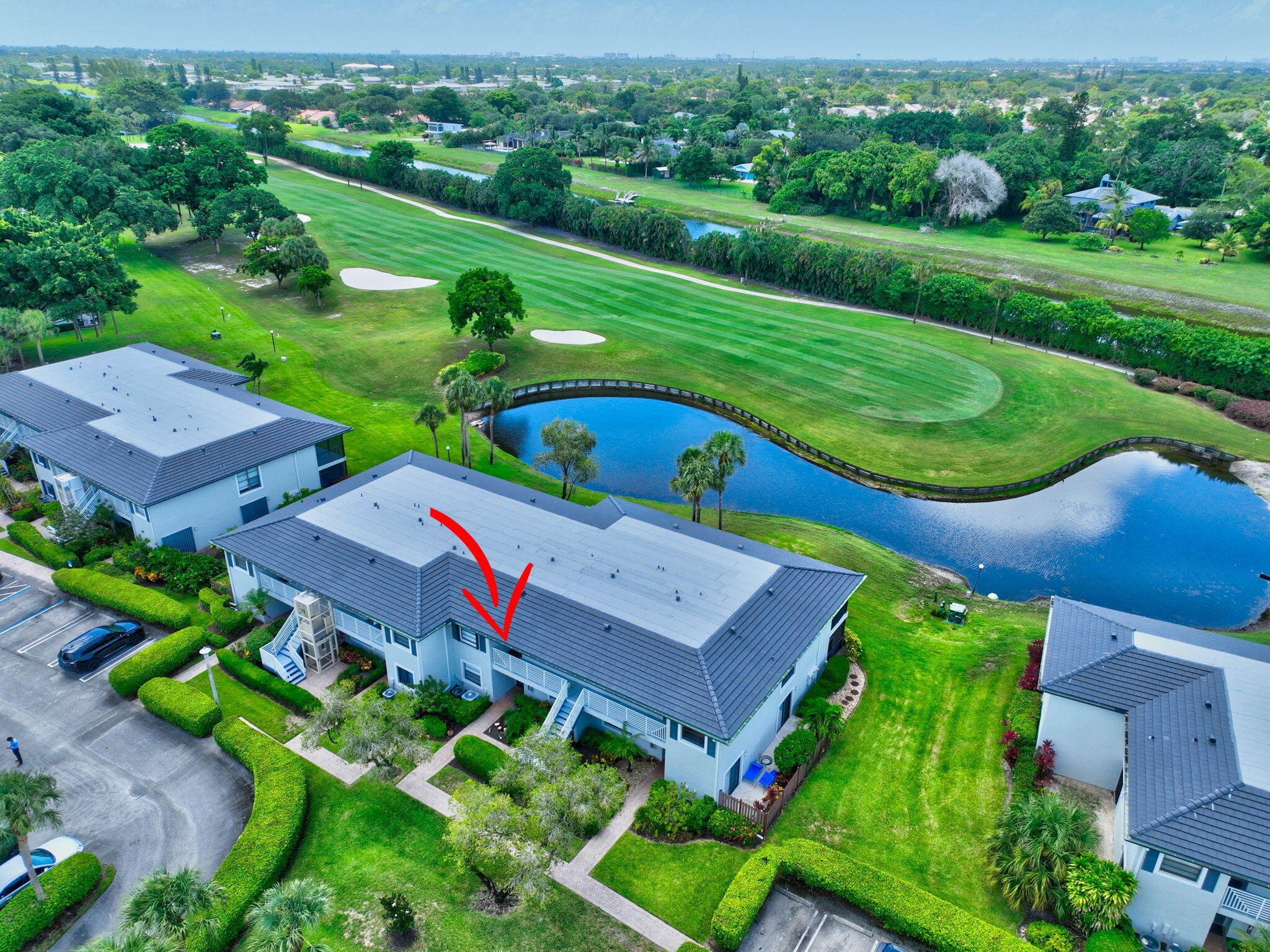 13 Southport Lane, Unit F Boynton Beach, FL 33436 - Photo 48 of 84 Aerial View