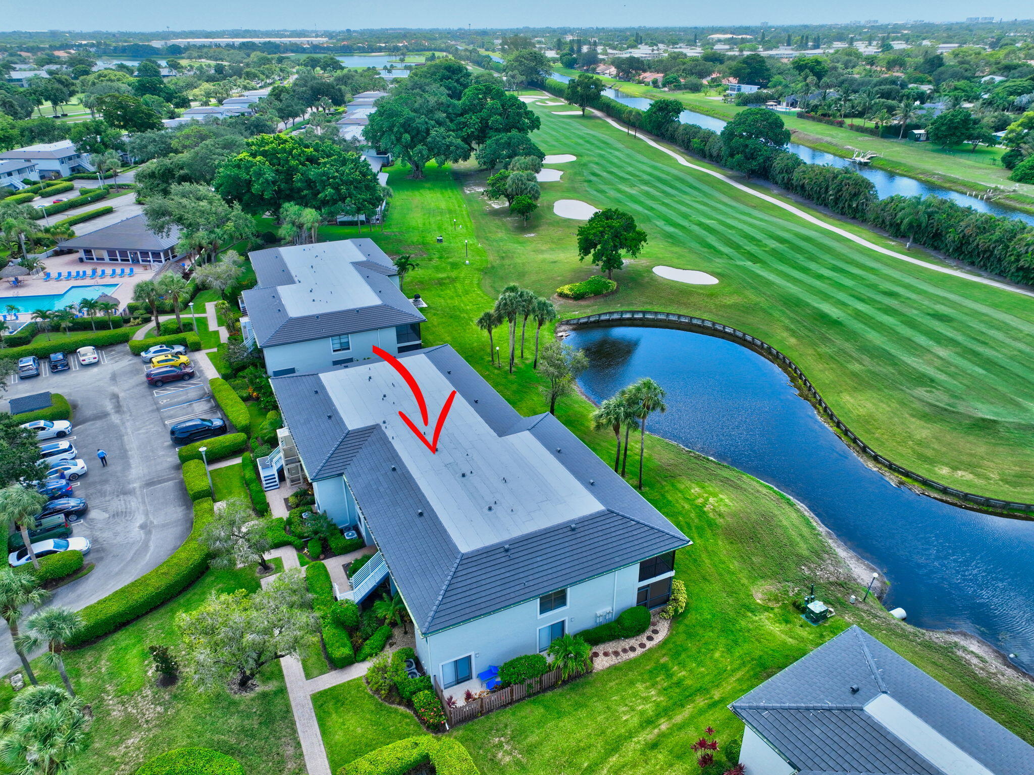 13 Southport Lane, Unit F Boynton Beach, FL 33436 - Photo 49 of 84 Aerial View