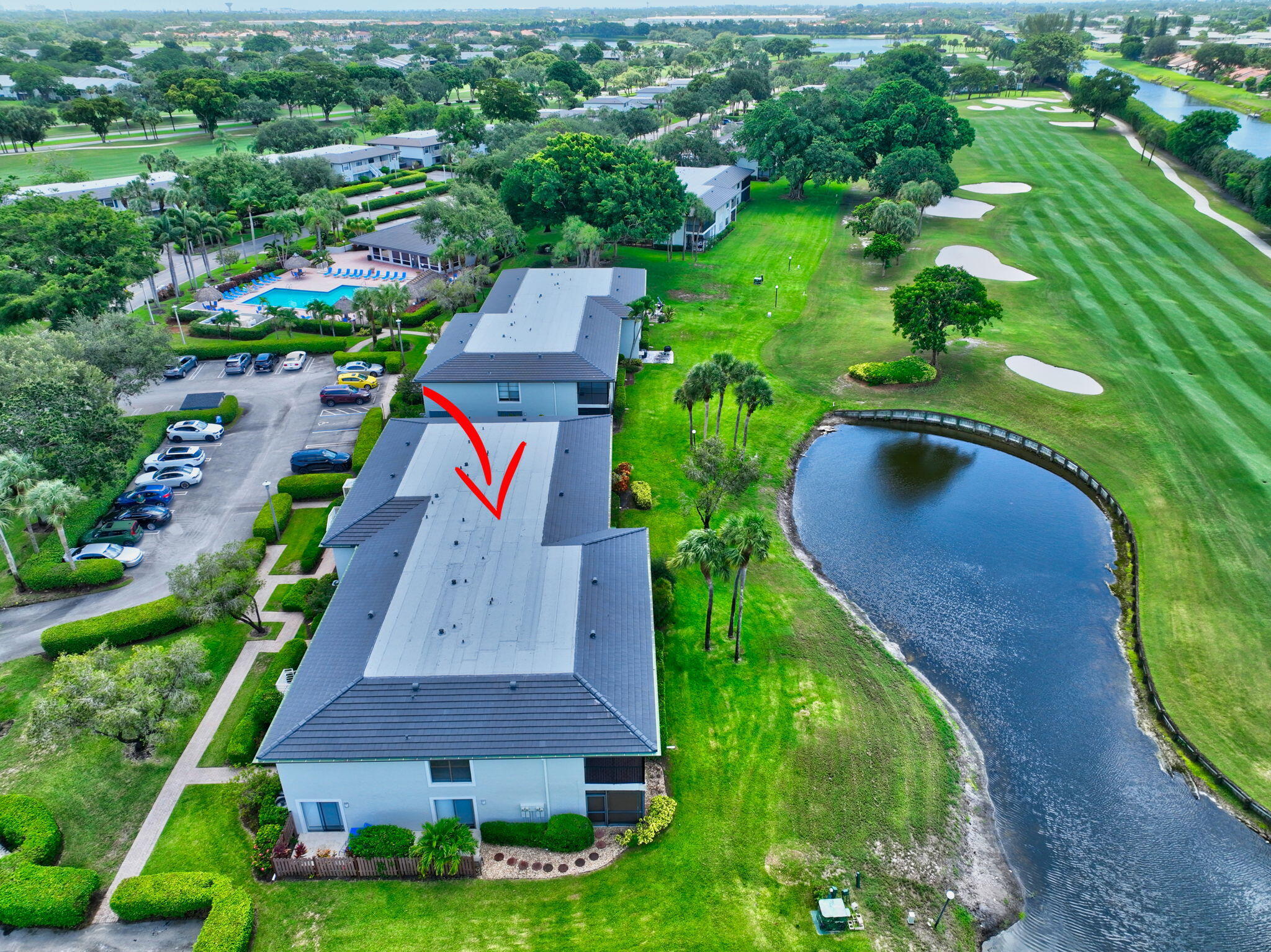 13 Southport Lane, Unit F Boynton Beach, FL 33436 - Photo 50 of 84 Aerial View