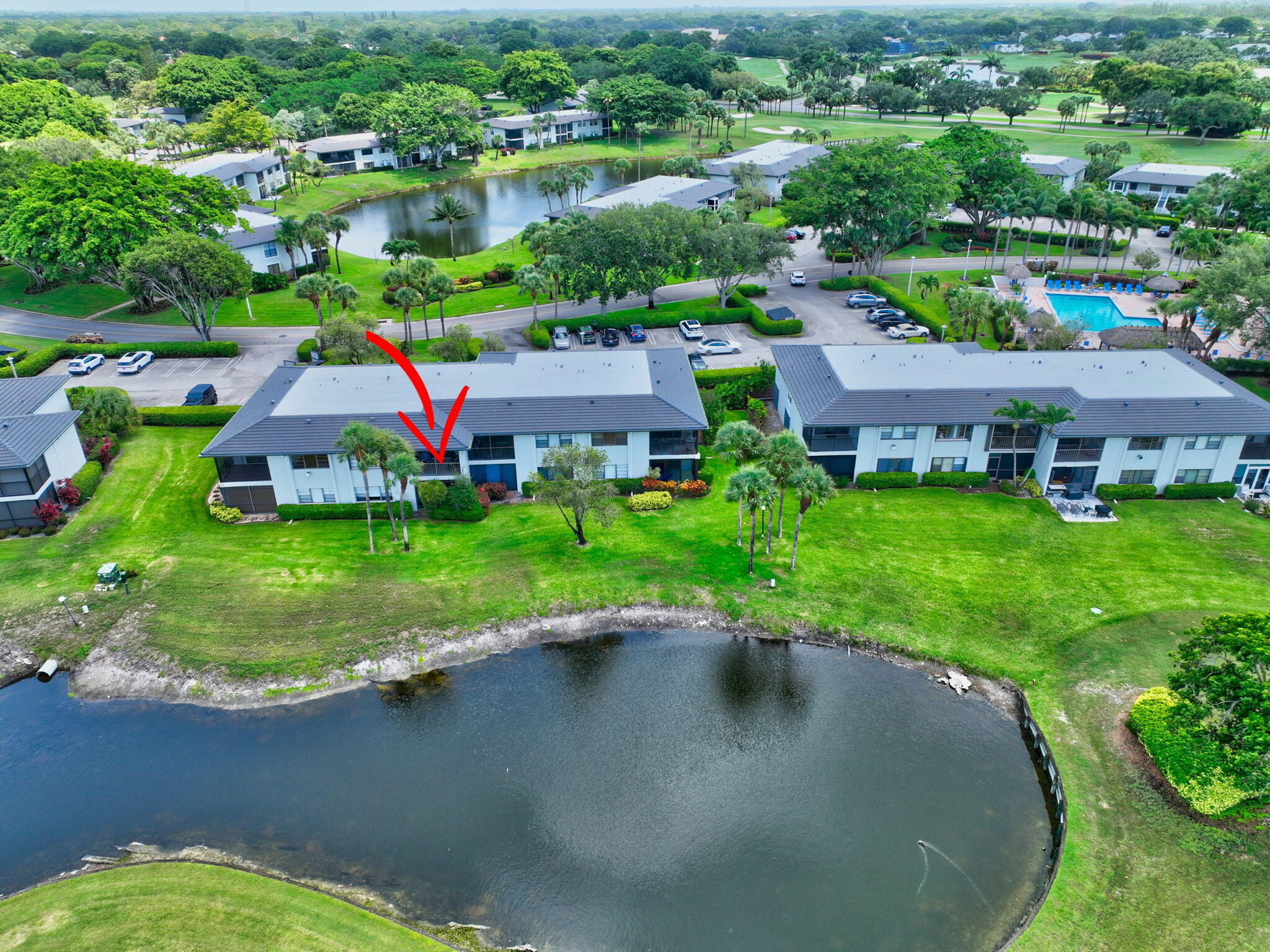 13 Southport Lane, Unit F Boynton Beach, FL 33436 - Photo 52 of 84 Aerial View