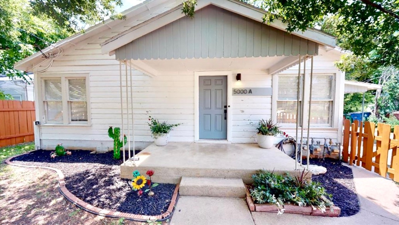 5000 Lynndale Drive, Unit A Austin, TX 78756 - Photo 1 of 1 a front view of a house with outdoor seating
