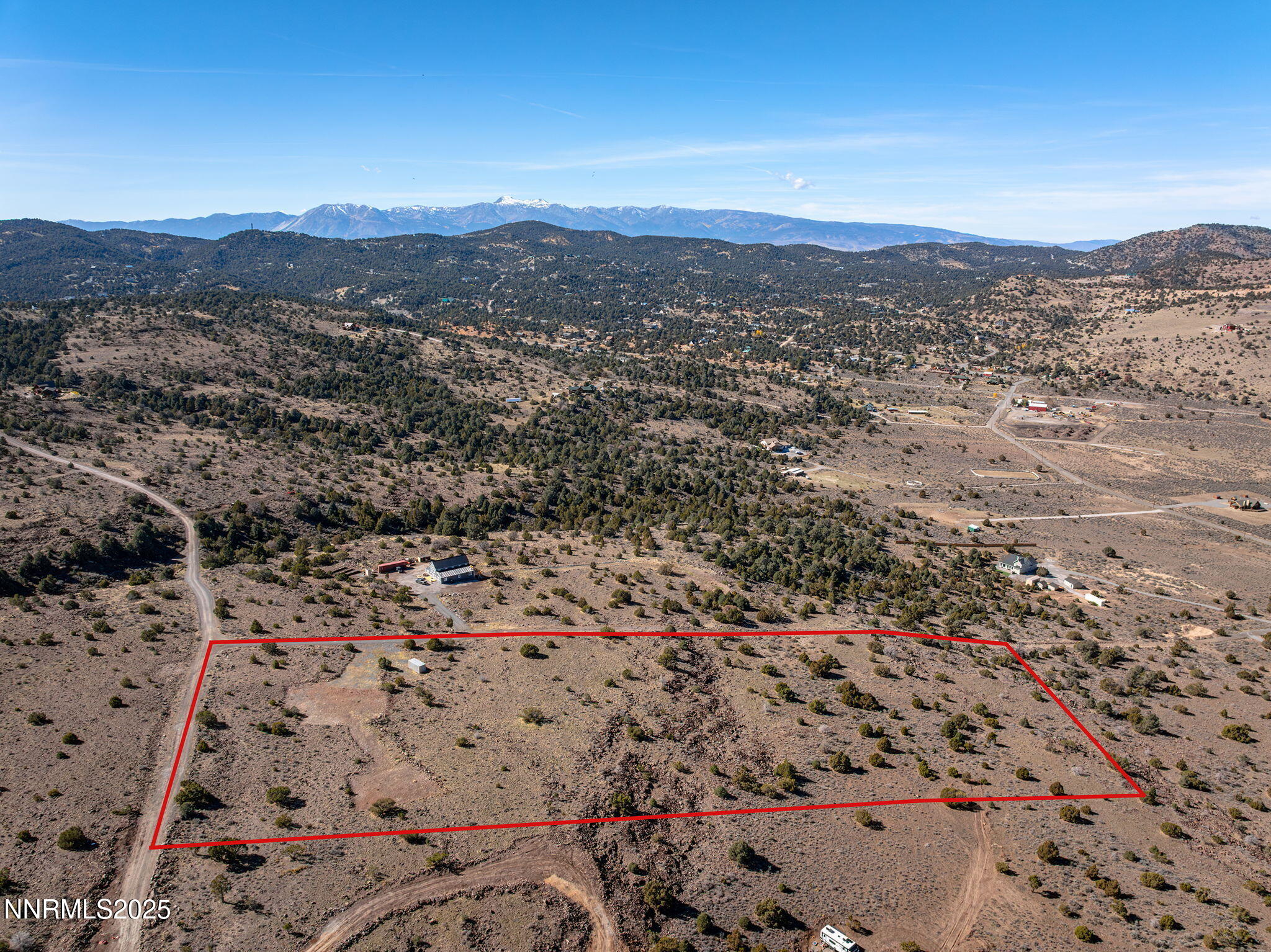 3790 Bullfrog Road Reno, NV 89521 - Photo 17 of 17 an aerial view of a houses with a yard
