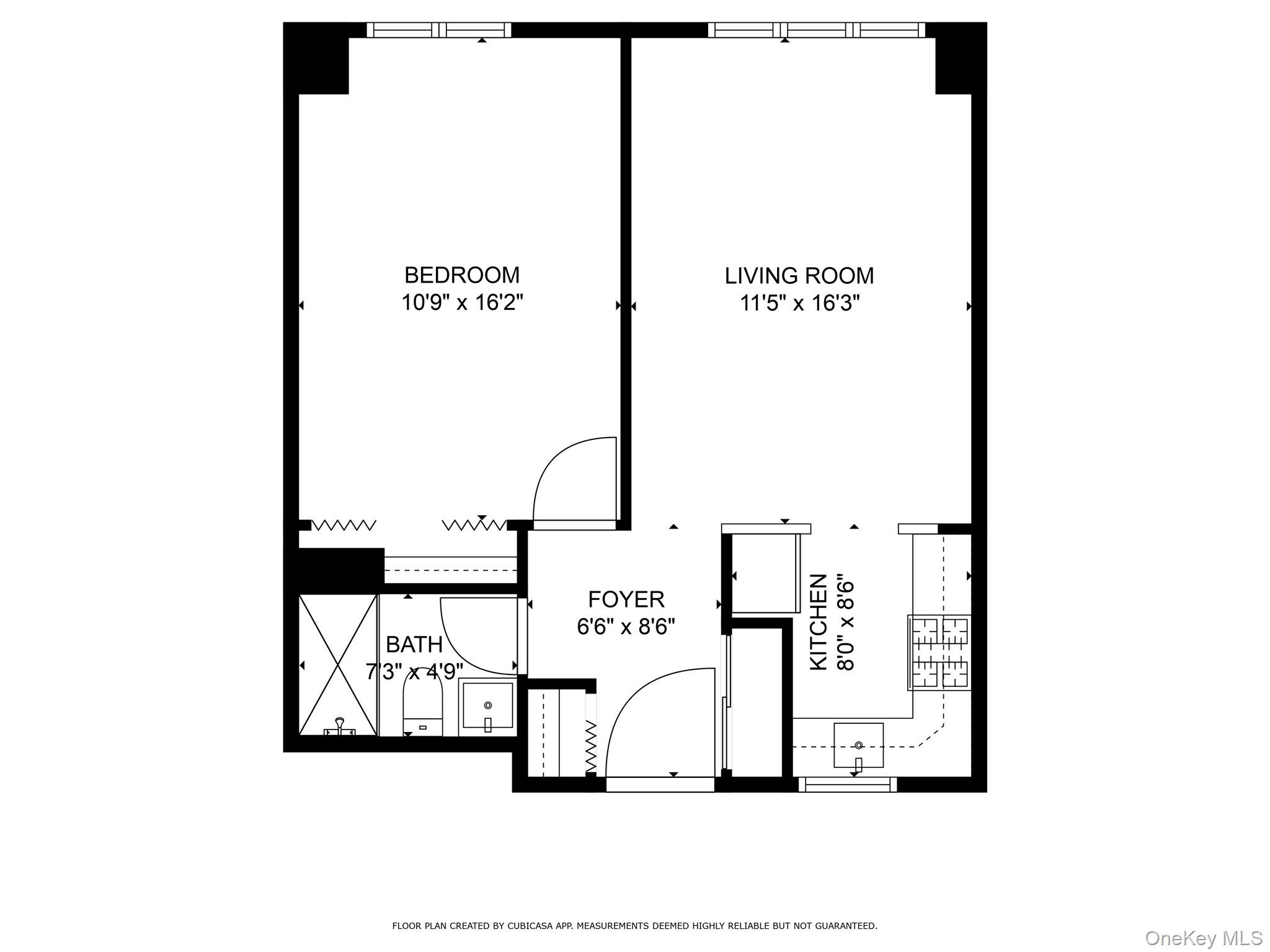 301 West 110th Street, Unit 14F Manhattan, NY 10026 - Photo 4 of 18 View of layout