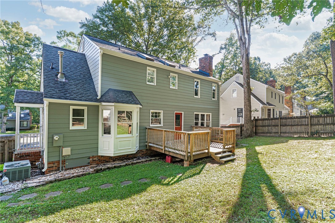 12831 Ashtree Road Midlothian, VA 23114 - Photo 40 of 45 a view of a house with a yard