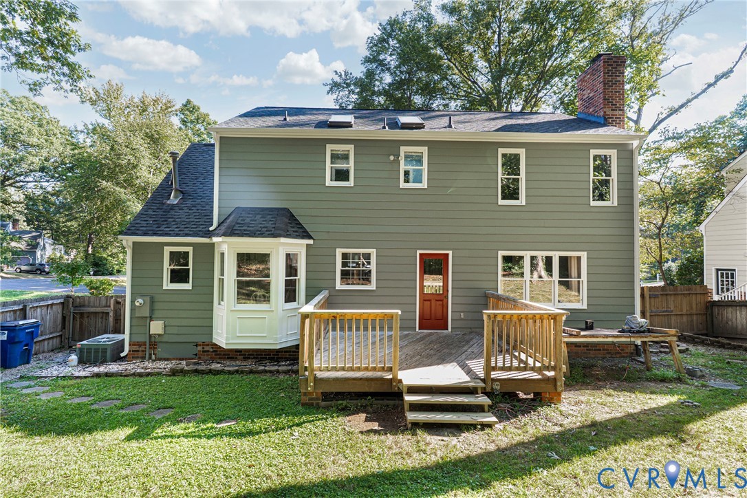 12831 Ashtree Road Midlothian, VA 23114 - Photo 41 of 45 a view of a house with a yard and furniture