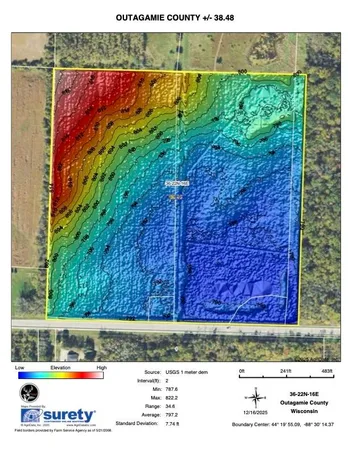 $625,000 | Tbd County Rd JJ, Appleton, WI 54913