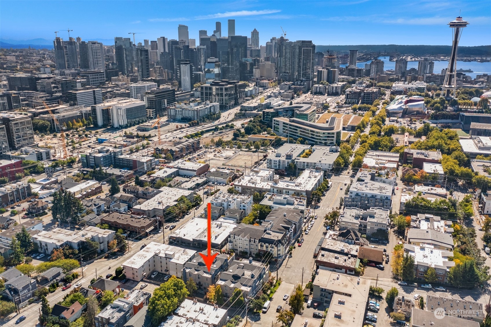 500 Aloha Street, Unit E111 Seattle, WA 98109 - Photo 25 of 25 an aerial view of a city