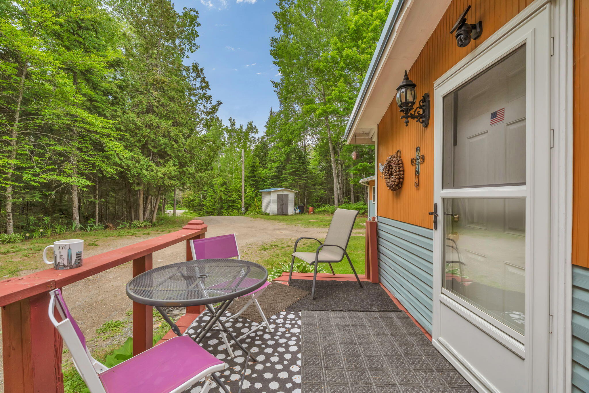 254 Hudson Hill Road Hudson, ME 04449 - Photo 20 of 33 Front Deck