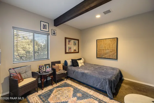 on the outside view of the house