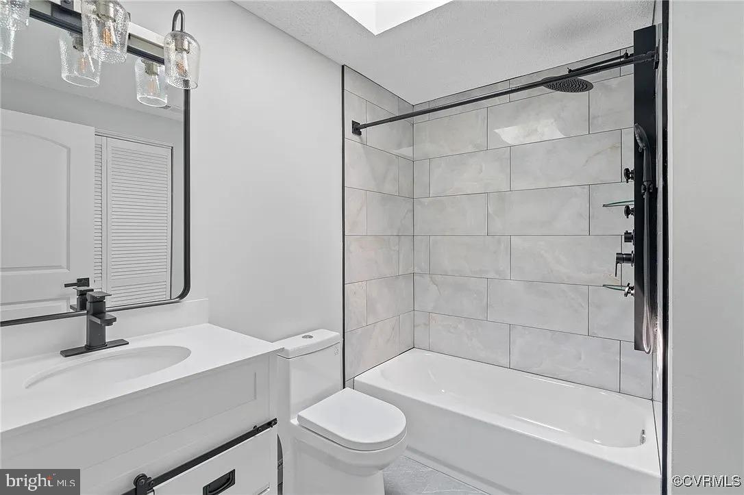 2208 Cartersville Road Mineral, VA 23117 - Photo 27 of 44 Sleek modern bathroom with natural light.