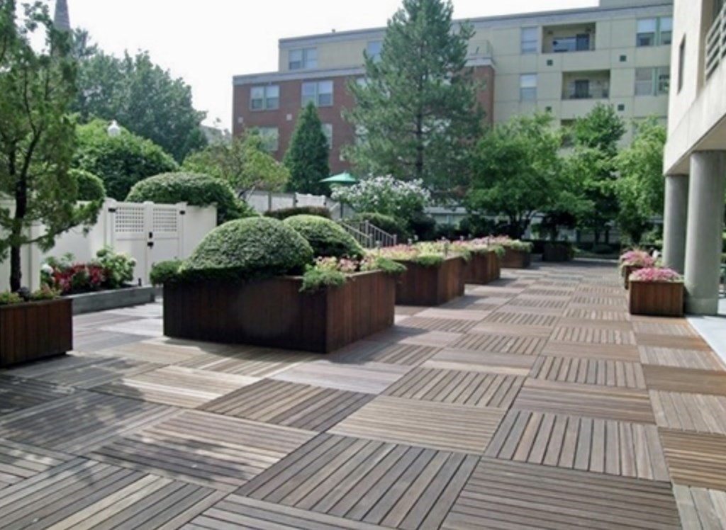 20 Webster Street, Unit 405 Brookline, MA 02446 - Photo 14 of 22 a view of a patio on the roof deck