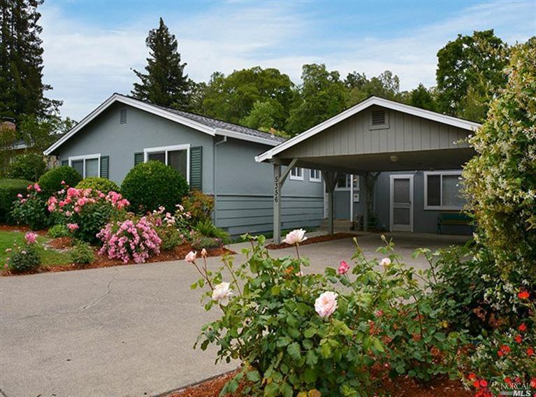 5356 Gold Drive Santa Rosa, CA 95409 - Photo 1 of 1 a view of a house with a yard and garden