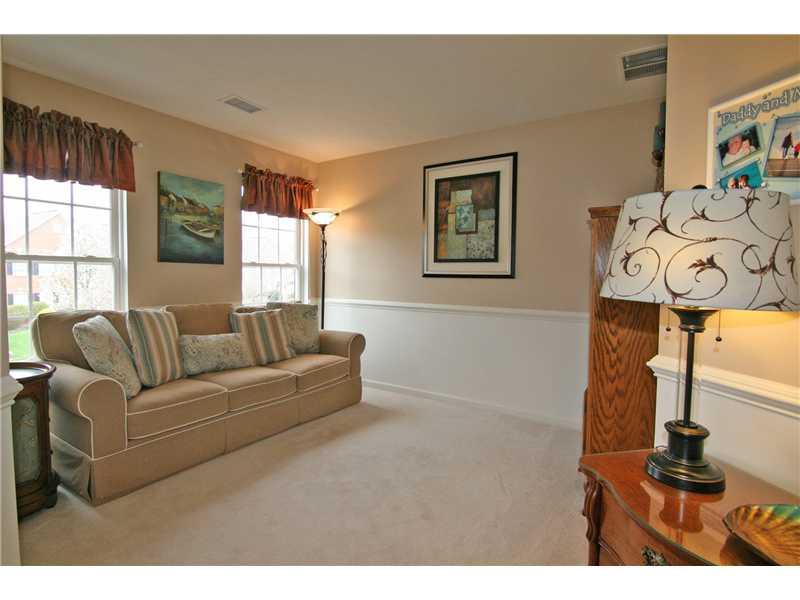 313 Buffalo Ridge Road Canonsburg, PA 15317 - Photo 18 of 25 Master Bedroom. Master bedroom sitting room is ideal for a quiet escape.