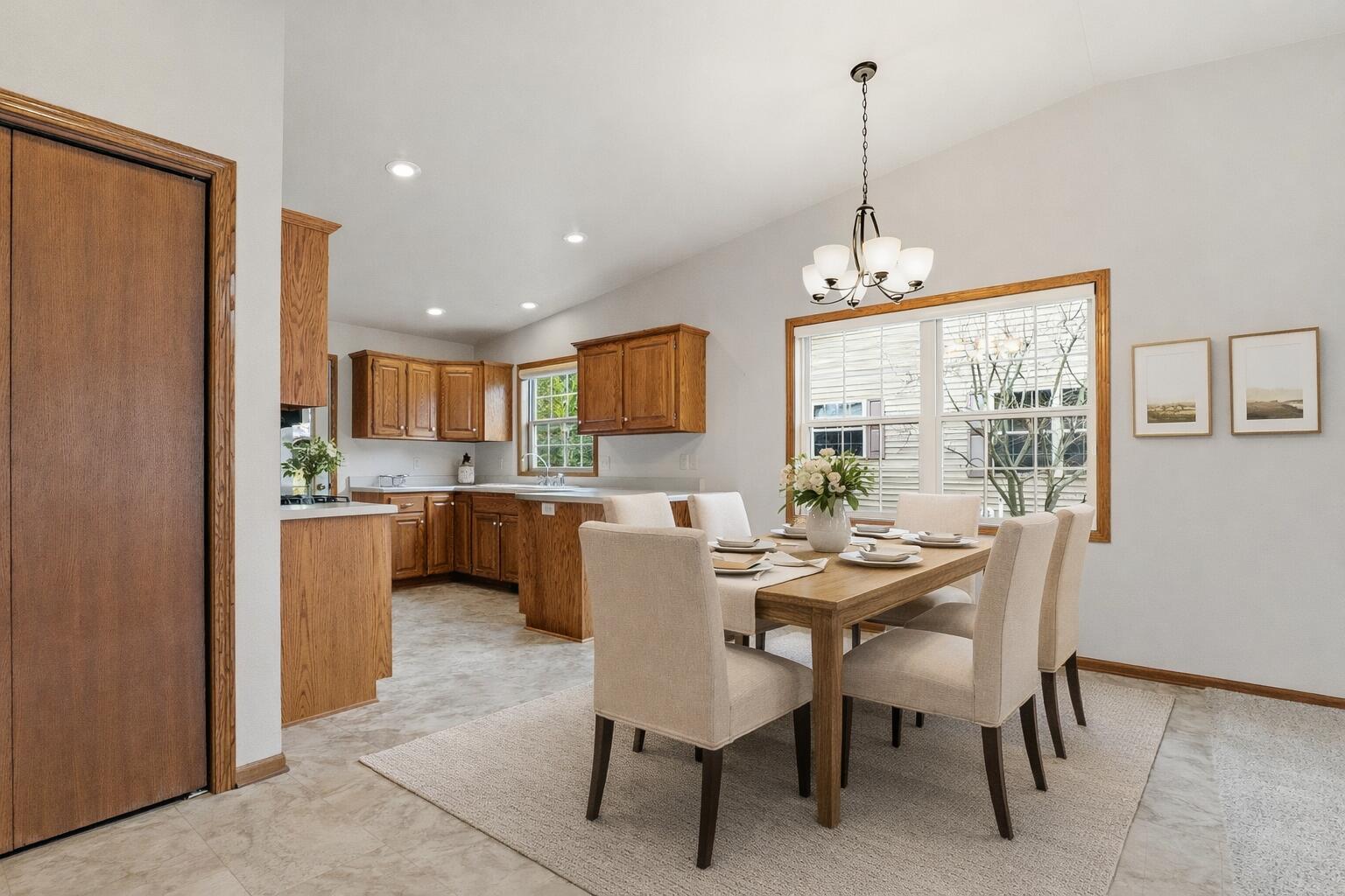 437 Kennedy Court Howards Grove, WI 53083 - Photo 6 of 28 Certain images may contain digital enhancements, virtual staging, or altered elements for marketing purposes. Such images are illustrative only and do not represent exact current conditions of the property. Buyers should rely on their own inspections and due diligence