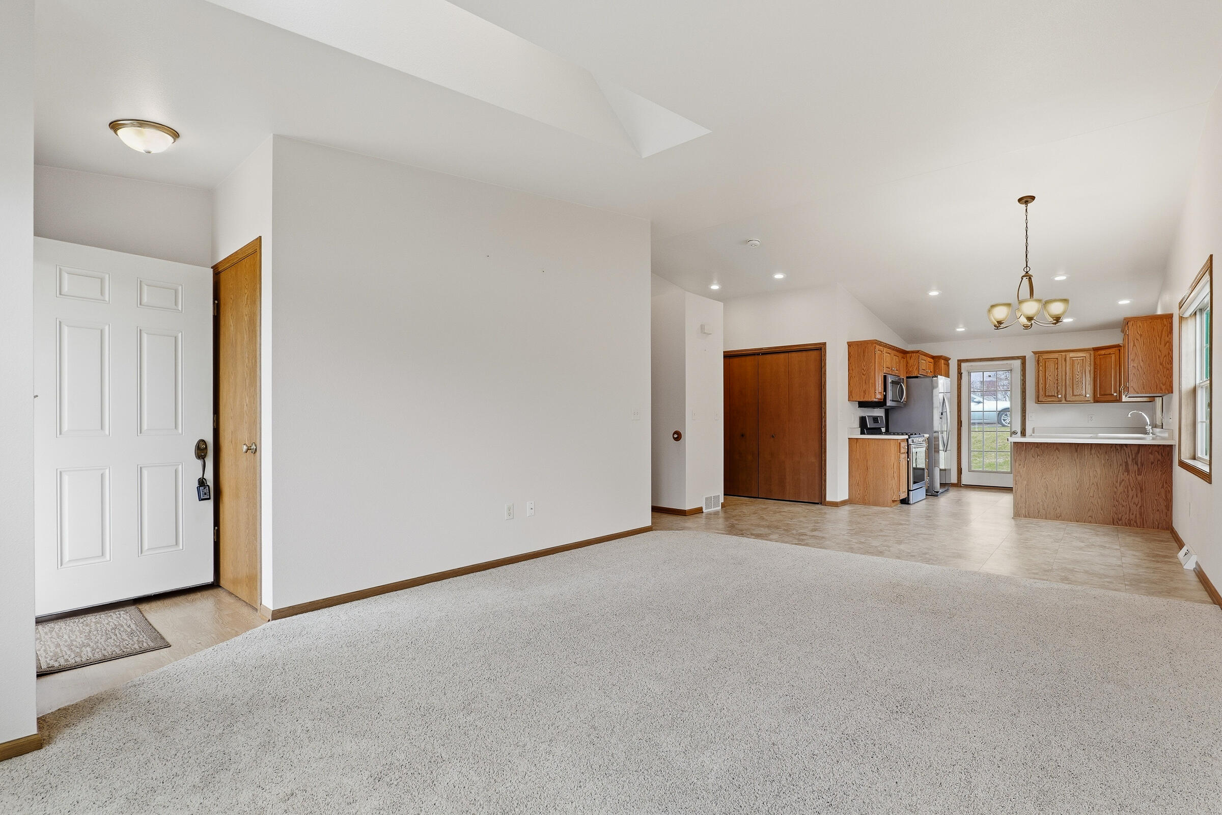 437 Kennedy Court Howards Grove, WI 53083 - Photo 7 of 28 Open Concept Layout