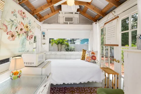 an aerial view of a city with lots of residential buildings