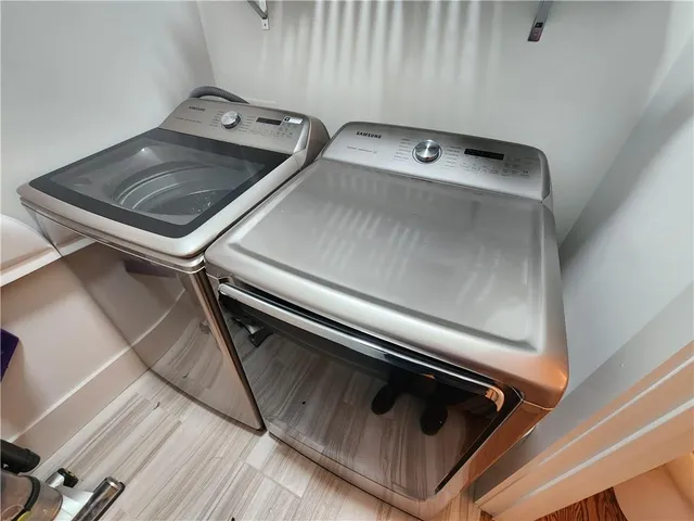 a close up view of a stove top oven