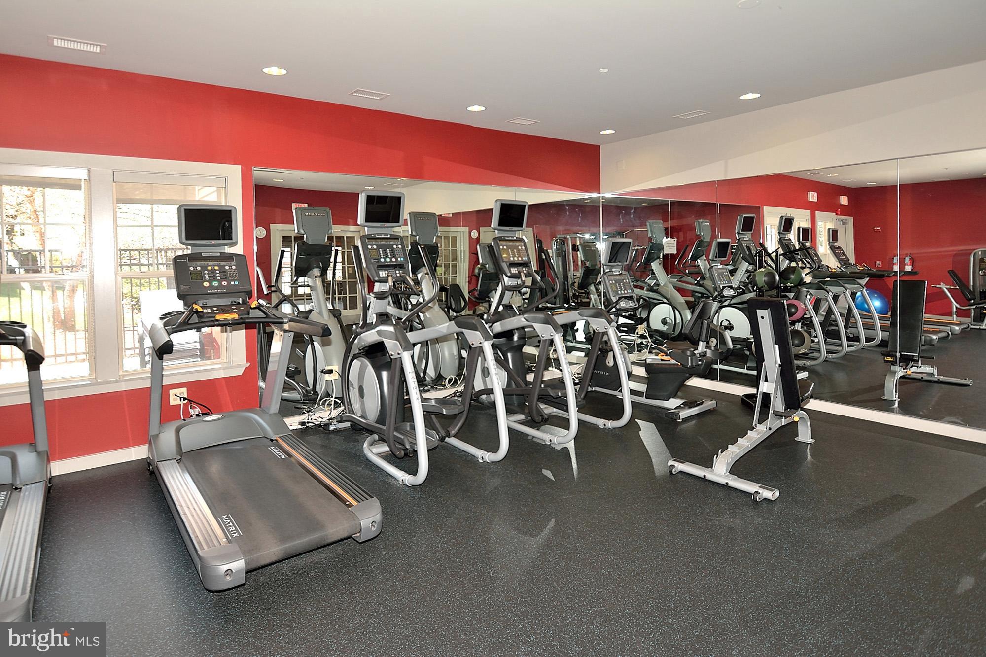 1715 Ascot Way, Unit D Reston, VA 20190 - Photo 25 of 36 Great fitness room at clubhouse