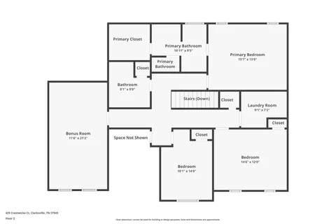 $499,900 | 429 Crestwicke Court, Clarksville, TN 37043