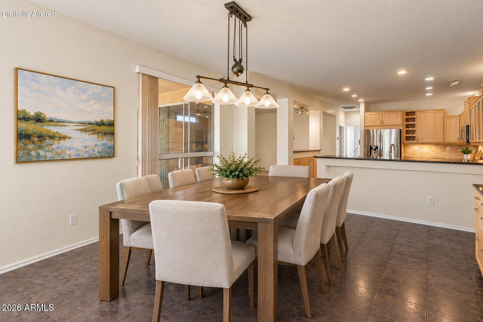 16731 West Oracle Rim Drive Surprise, AZ 85387 - Photo 8 of 30 Digitally Altered Dining Room