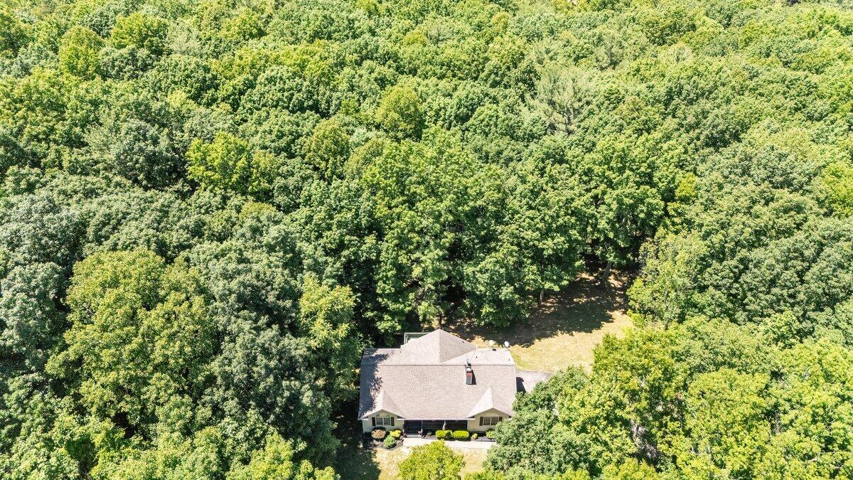 375 Silver Shadow Road Hardy, VA 24101 - Photo 47 of 48 an aerial view of a house with a yard