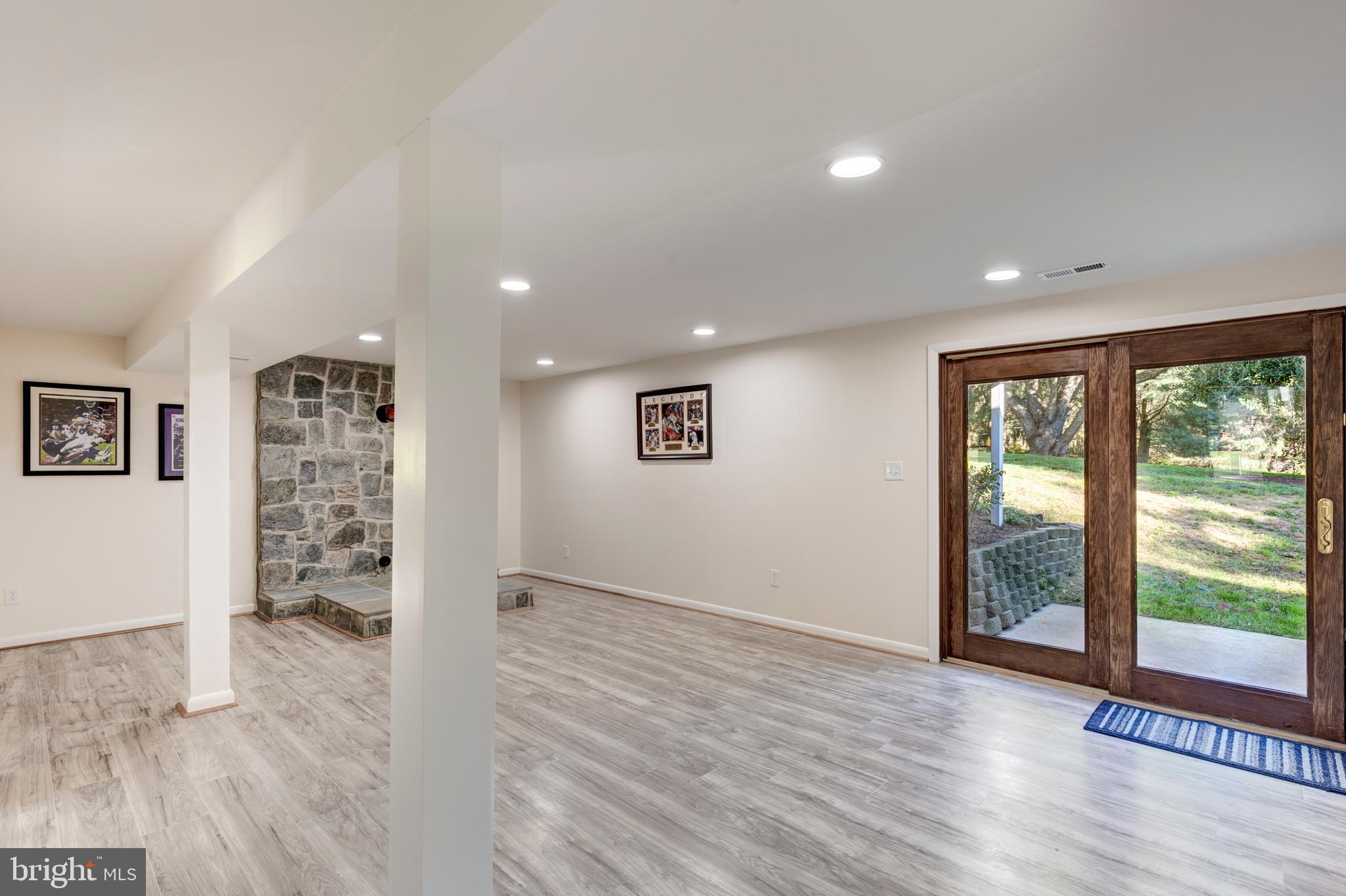 1202 Frizzell Road Westminster, MD 21157 - Photo 34 of 74 Rec Rm, LED lighting, LVP flr, walkout to patio