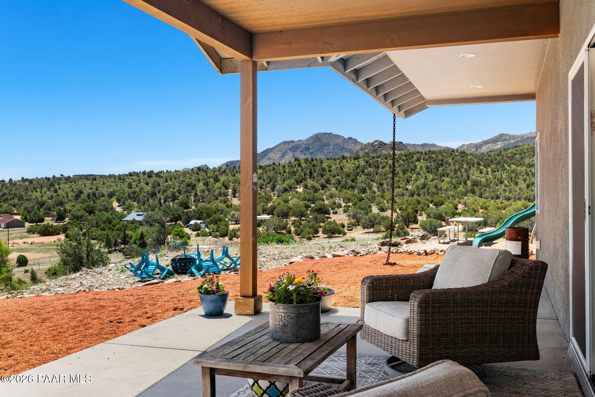 6025 West Haven Ridge Road Prescott, AZ 86305 - Photo 42 of 51 43-Back Patio 2