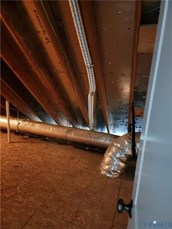 a view of water heater room