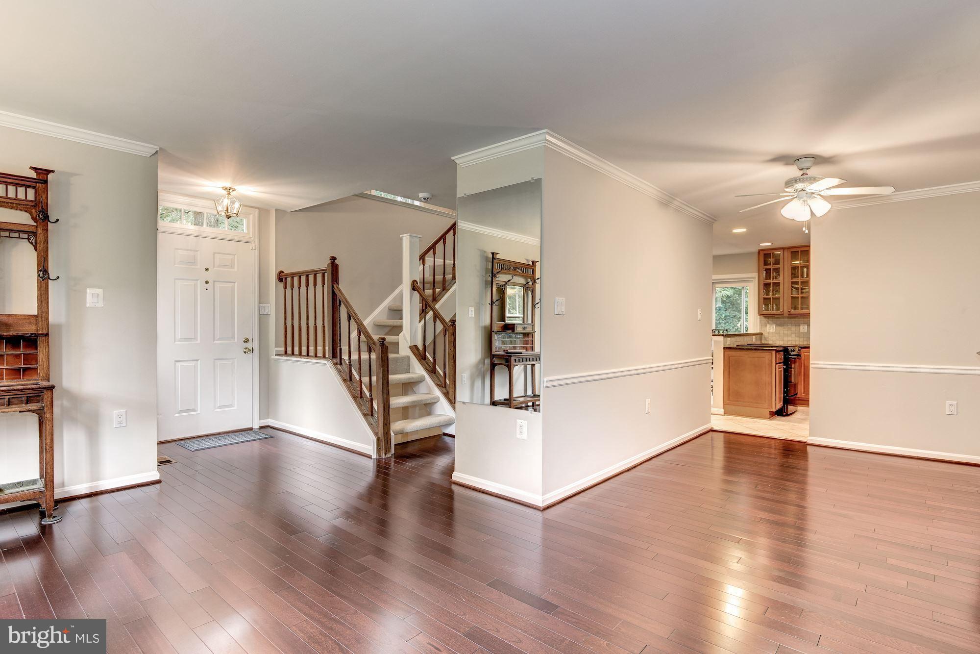 11943 Sentinel Point Court Reston, VA 20191 - Photo 3 of 27 Brazilian Cherry Hardwood Floors