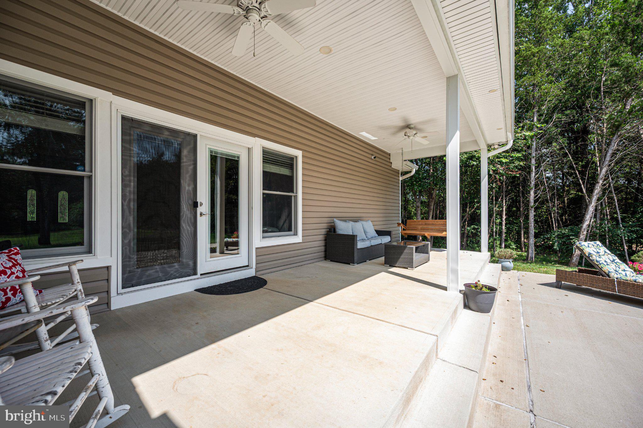 1651 Sowego Road Catlett, VA 20119 - Photo 52 of 75 Expansive, private back porch and patio