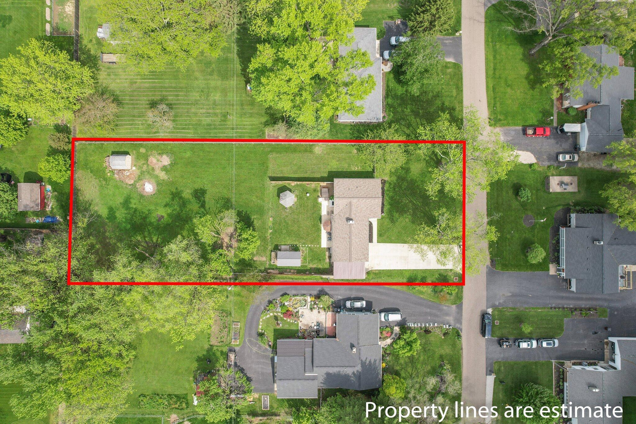 6641 Charles Road Westerville, OH 43082 - Photo 33 of 41 Ariel view