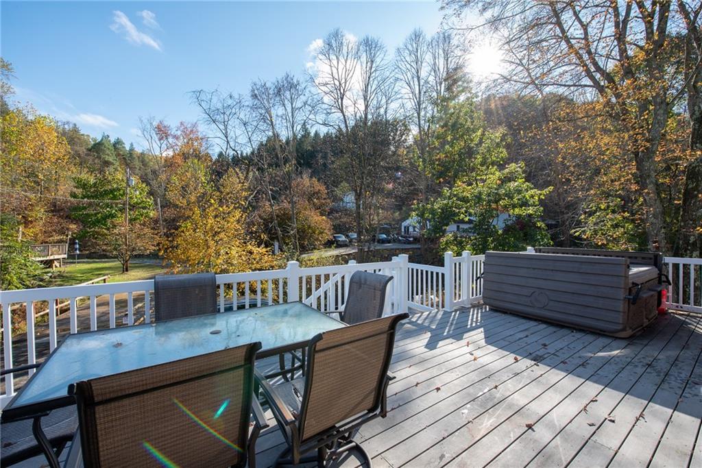 623 Marco Road Apollo, PA 15613 - Photo 34 of 42 a view of a wooden deck with furniture