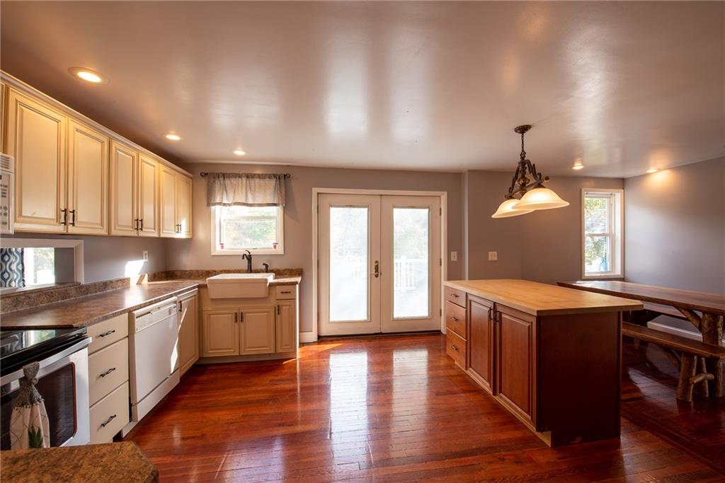 623 Marco Road Apollo, PA 15613 - Photo 10 of 42 a kitchen with a stove sink and cabinets