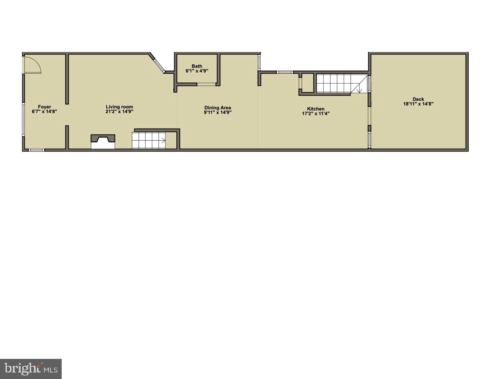 5239 Arch Street Philadelphia, PA 19139 - Photo 35 of 36 Spacious floor plan for modern living.