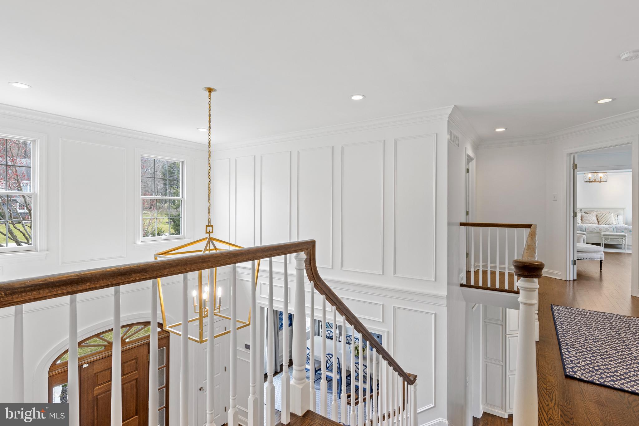 819 Wetherill Lane Wayne, PA 19087 - Photo 46 of 72 Gorgeous moldings in the 2 story foyer