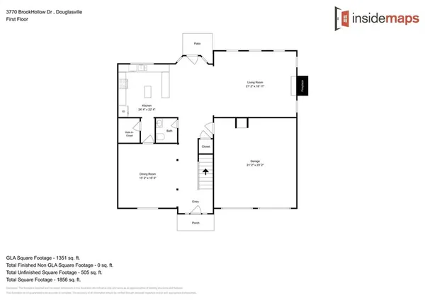 $2,800 | 3770 Brookhollow Drive, Douglasville, GA 30135
