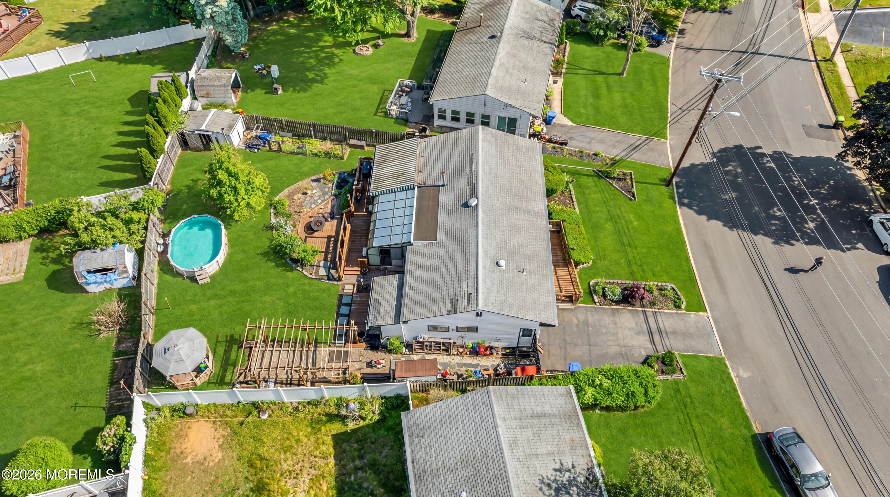 23 Villanova Road Parlin, NJ 08859 - Photo 14 of 52 23 Villanova Rd Parlin_Drone(Grass-Pool