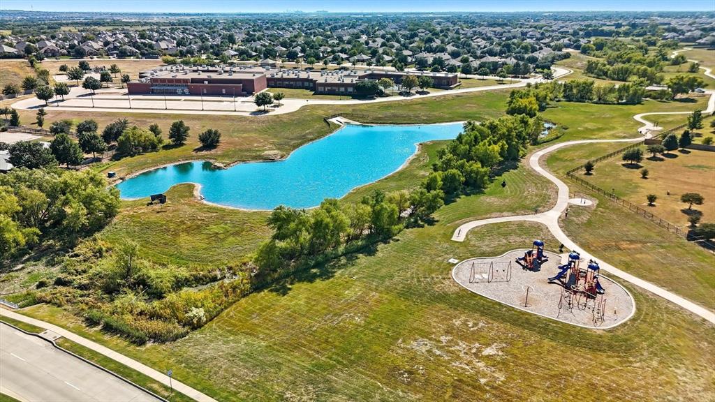 1201 Roping Reins Way Fort Worth, TX 76052 - Photo 34 of 34 an aerial view of a house